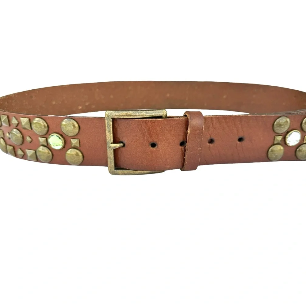 Michael Kors Belt Brown Leather Women’s